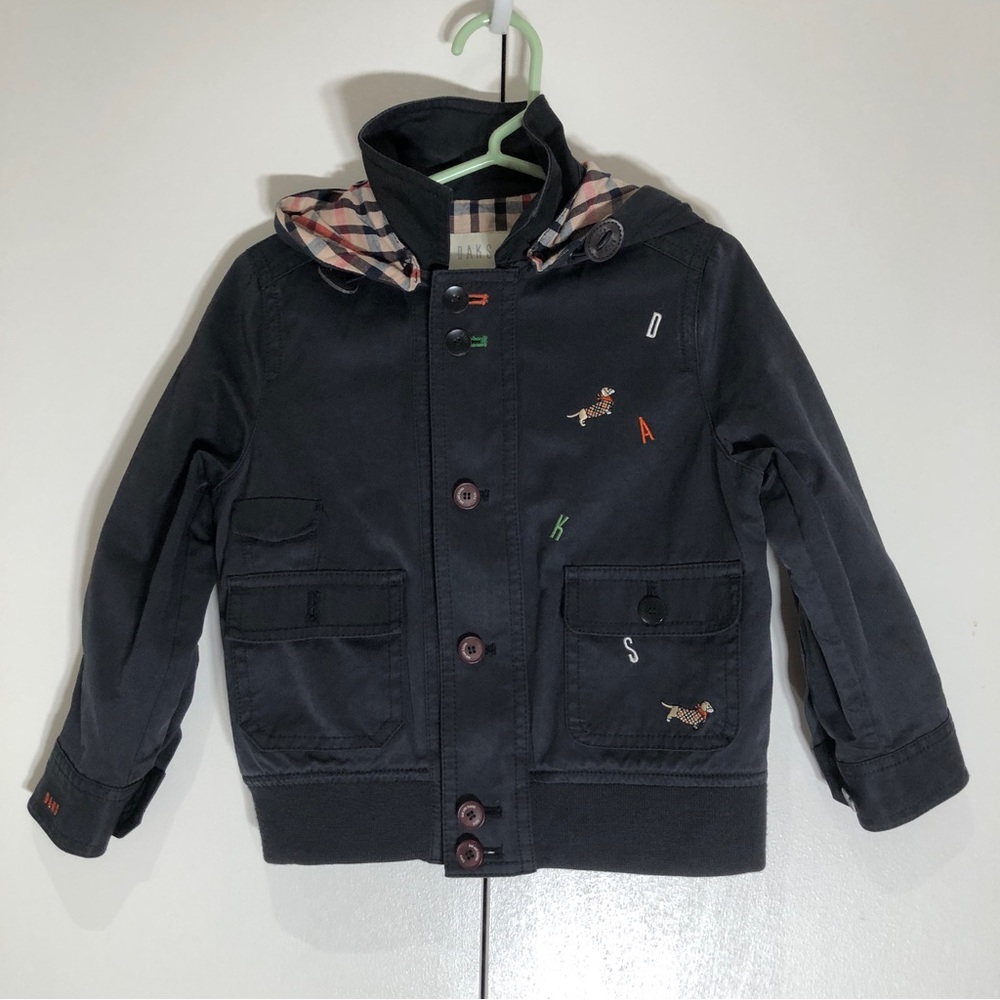 DAKS brown raincoat, 3Y